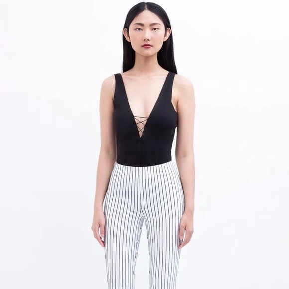 Laced up Bodysuit by Meche The Label - Picture 1 of 6